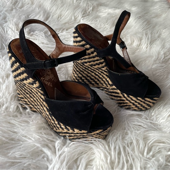 Vintage 70s RARE Bonnie Smith for Kimel Wedges - Picture 2 of 7